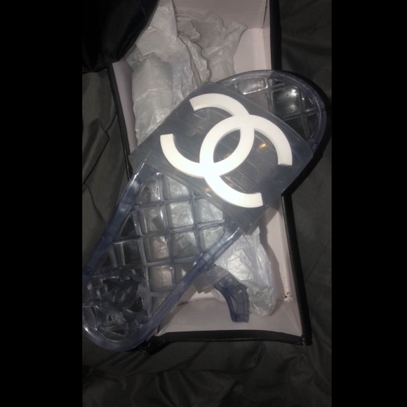 CHANEL WOMENS SLIDES - Picture 1 of 3